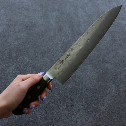 Gyuto-Mehrzweckmesser, Marke Seisuke, traditionelle japanische Technologie, Nashiji, 210 mm