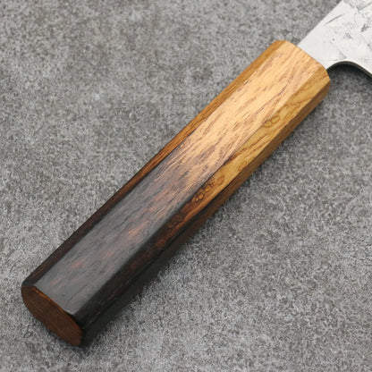 清助 SLD鋼 梨地 菜切包丁 和包丁 165mm 樫焼柄 Seisuke SLD Nashiji Nakiri Japanese Knife 165mm Burnt Oak Handle Free ship - Thương hiệu Seisuke SLD Kỹ nghệ truyền thống Nhật Nashiji Dao thái rau chuyên dụng Nakiri 165mm chuôi dao gỗ Sồi cháy