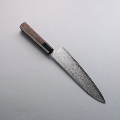 Thương hiệu Seisuke VG10 Thép Damascus Dao đa năng Gyuto 210mm chuôi dao gỗ Wenge