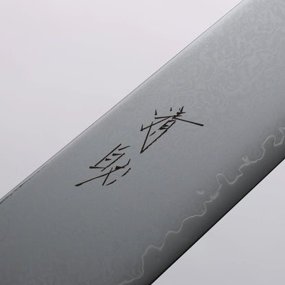 Thương hiệu Seisuke VG10 Thép Damascus Dao lọc gân chuyên dụng Kiritsuke Sujihiki 270mm chuôi dao gỗ Mun