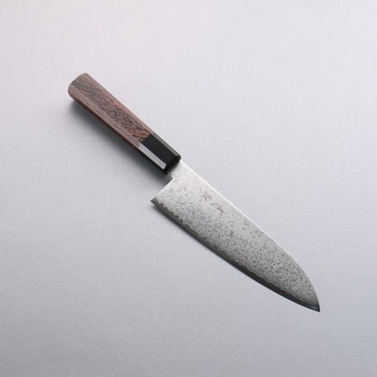 Thương hiệu Seisuke VG10 Thép Damascus Dao đa năng Santoku 180mm chuôi dao gỗ Wenge