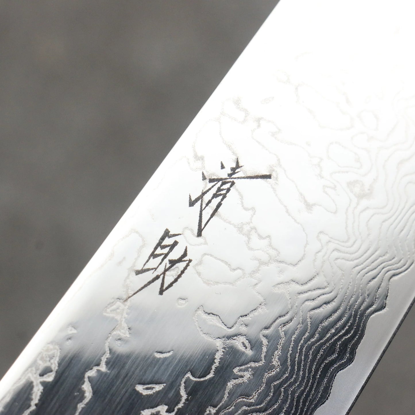 Thương hiệu Seisuke VG10 Thép Damascus tráng gương Dao đa năng Gyuto 180mm chuôi dao gỗ Sồi