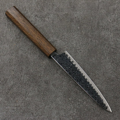 Thương hiệu Seisuke VG10 Thép Damascus tráng gương hoàn thiện Dao nhỏ đa năng Petty 135mm chuôi dao gỗ Sồi