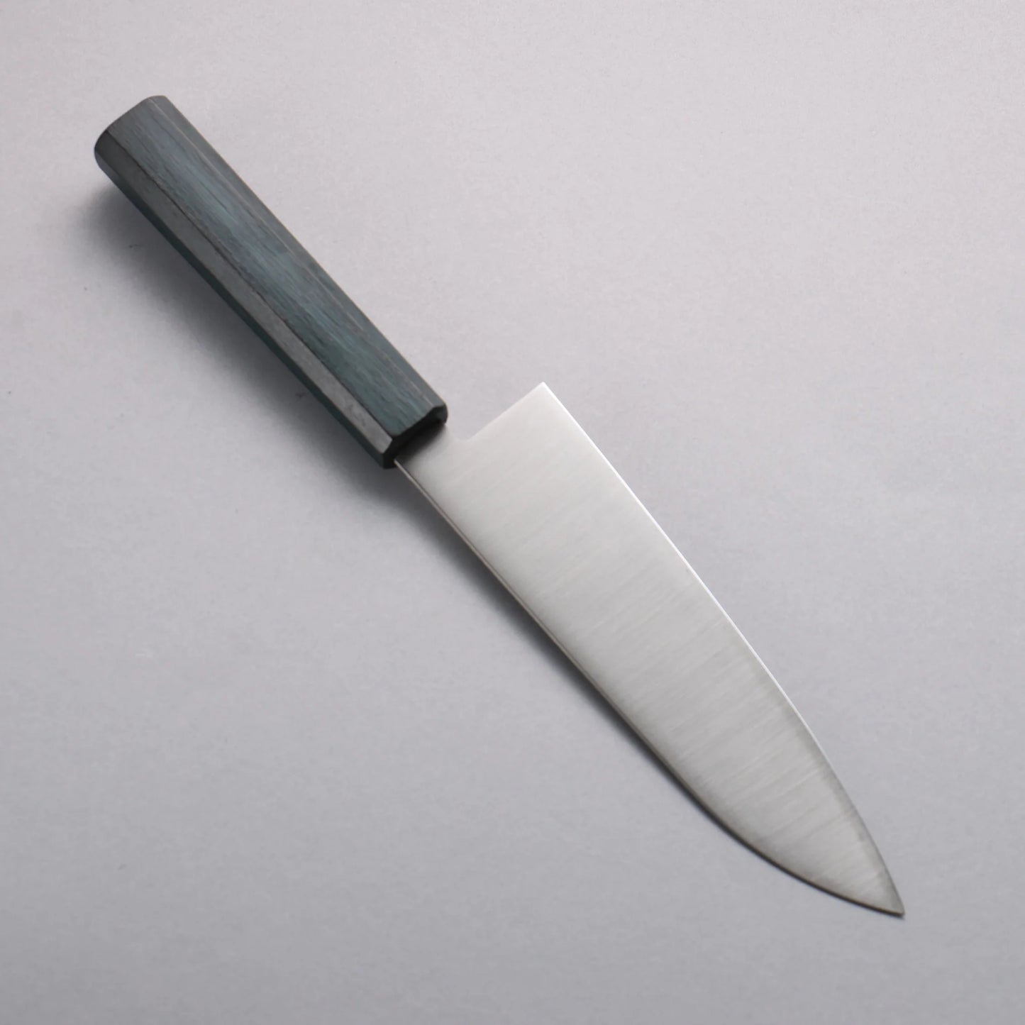 Thương hiệu Seisuke VG10 Dao đa năng Santoku 180mm chuôi dao gỗ sồi (nhuộm chàm)