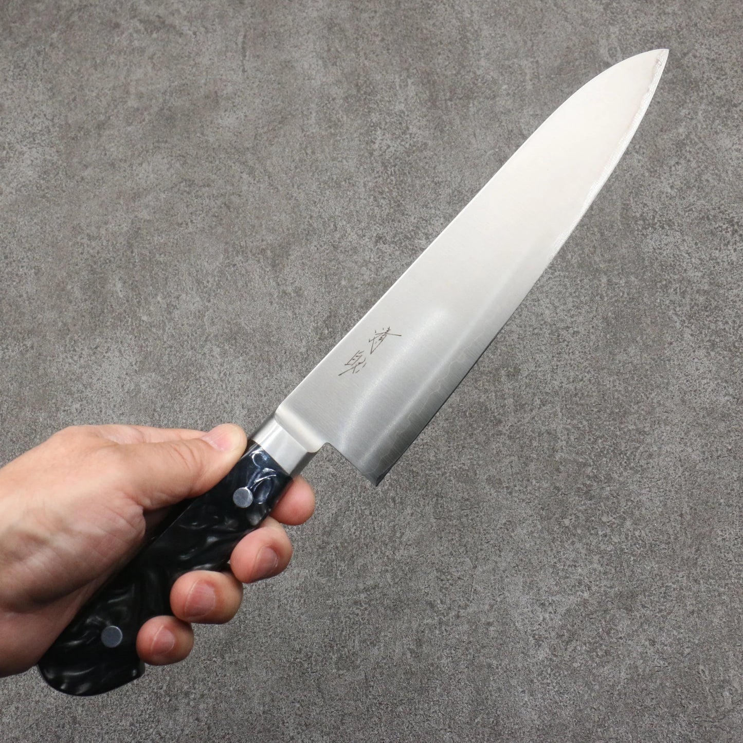 Free ship - Thương hiệu Seisuke VG5 Đánh bóng Dao đa năng Gyuto 210mm