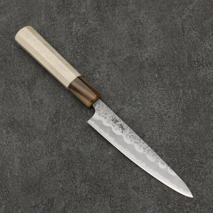 Thương hiệu Seisuke Kumo Shiraichi Steel Hammer Dao Petty Knife 135MM chuôi dao hoa mộc lan