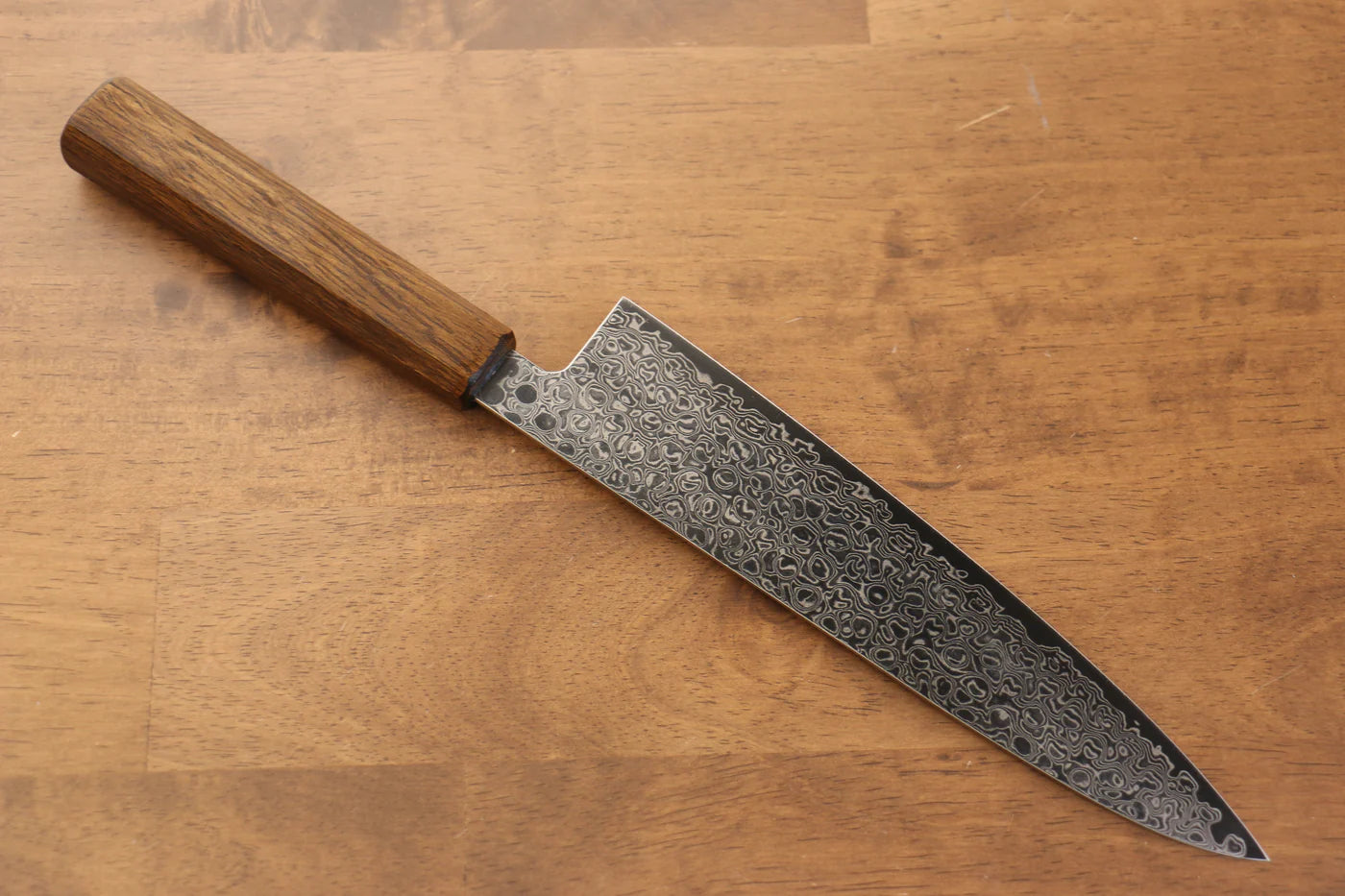 Dao Nhật thương hiệu Seisuke dao đa năng Gyuto thép Damascus  ZA-18 210mm