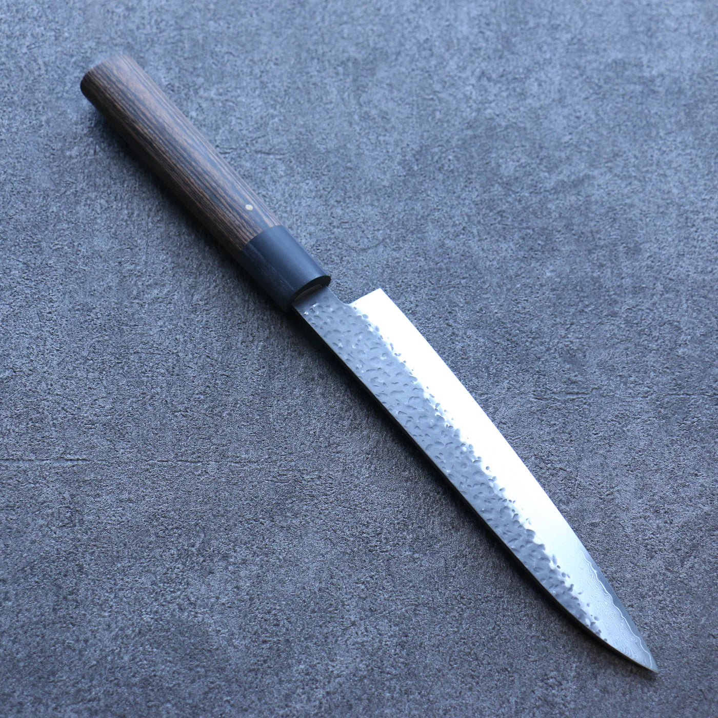 Thương hiệu Gen Thép VG10 dao rèn thủ công Dao đa năng Gyuto dao Nhật 180mm chuôi dao gỗ ép nâu