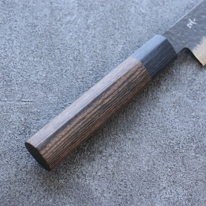 Thương hiệu Gen Thép VG10 dao rèn thủ công Dao đa năng Gyuto dao Nhật 180mm chuôi dao gỗ ép nâu