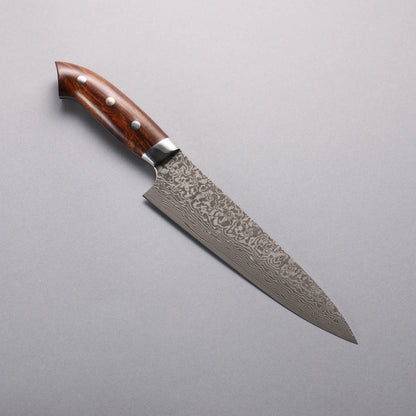 Thương hiệu Takeshi Saji SG2 Thép Damascus đen Dao đa năng Gyuto 180mm chuôi dao gỗ Lim(Nomura style mới)