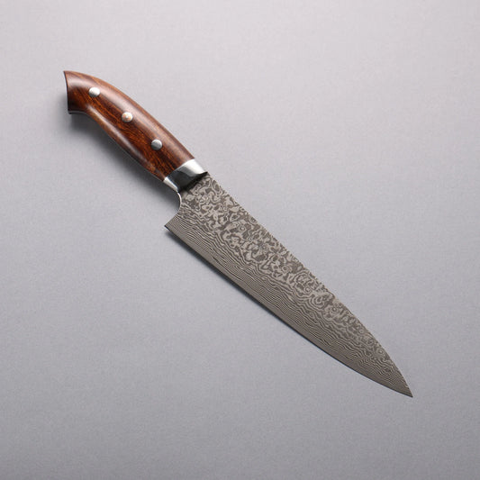 Thương hiệu Takeshi Saji SG2 Thép Damascus đen Dao đa năng Gyuto 180mm chuôi dao gỗ Lim(Nomura style mới)