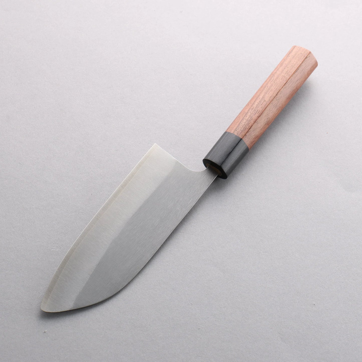 Thương hiệu Shungo Ogata SG2 Dao đa năng Santoku(Redondo loại tròn) 150mm chuôi dao gỗ Đàn Hương