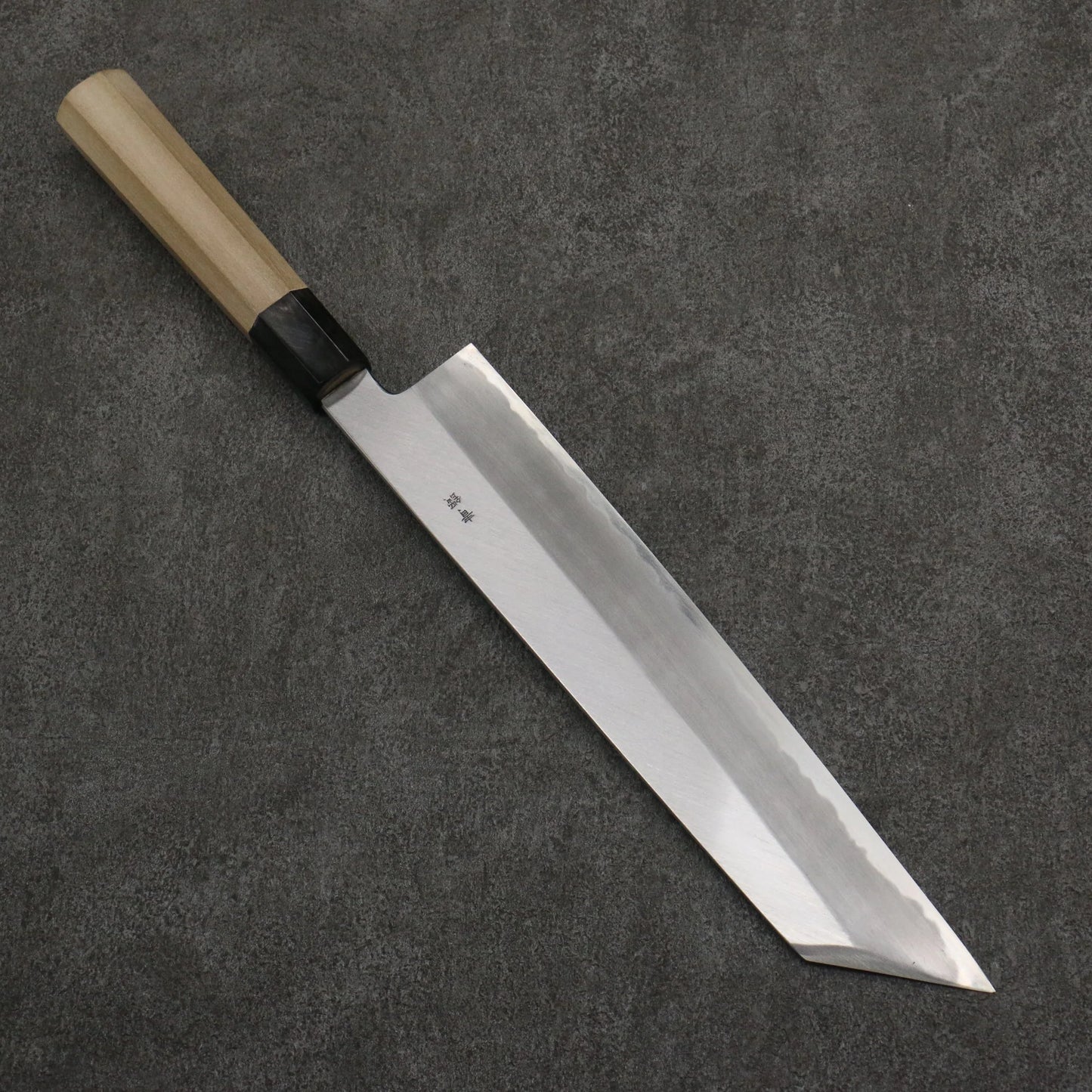 Thương hiệu Sakai Takayuki Kubota Fuji và hoàng hôn thép xanh số 2 dao đa năng Kiritsuke Gyuto 270MM chuôi dao gỗ Pak (bọc: trâu nước)