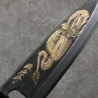 Free ship - Thương hiệu Sakai Takayuki thép trắng No.2 Đen Dao làm cá chuyên dụng Deba 180mm chuôi dao gỗ Mun