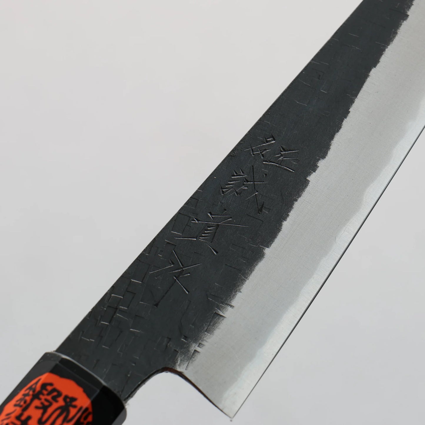 Thương hiệu Shigeki Tanaka Thiết Hỏa Tekka Thép xanh No.2 Kurouchi Rèn thủ công (hình tròn) Dao nhỏ Kiritsuke Petty 150mm chuôi dao gỗ cây Óc Chó