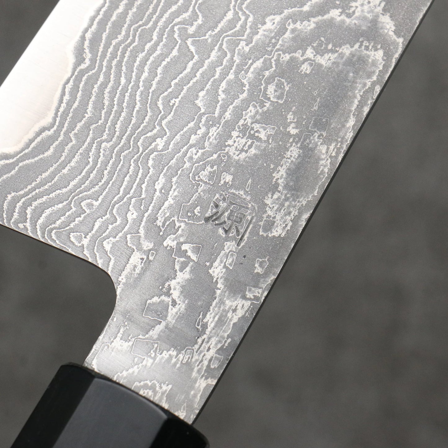 Thương hiệu Tanaka Shigeki dòng gió mùa xuân thép SG2 Damascus Dao đa năng Gyuto 240MM chuôi dao gỗ quả óc chó