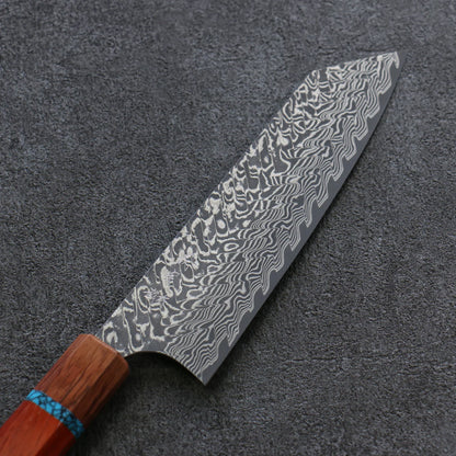 Thương hiệu Yoshimi Kato R2/SG2 Thép Damascus Dao đa năng Bunka dao Nhật 170mm