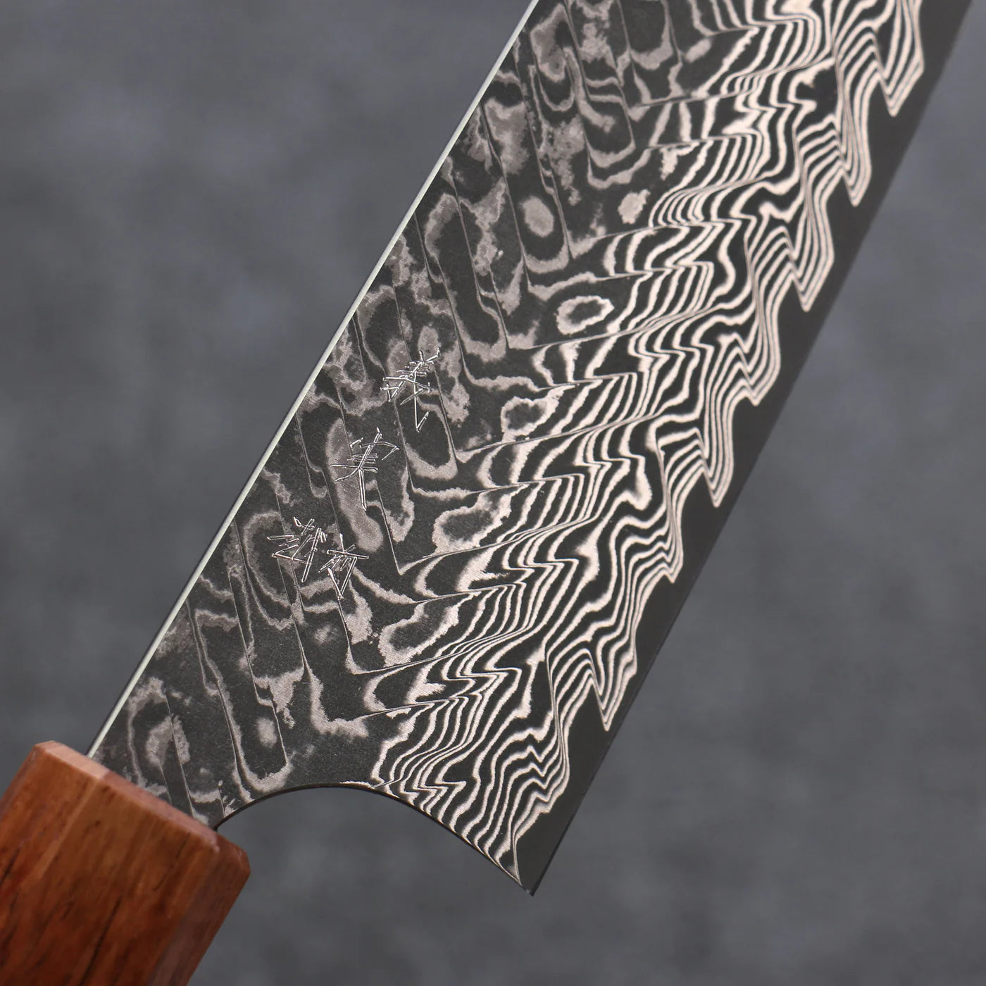 Thương hiệu Yoshimi Kato R2/SG2 Thép Damascus Dao đa năng Bunka dao Nhật 170mm