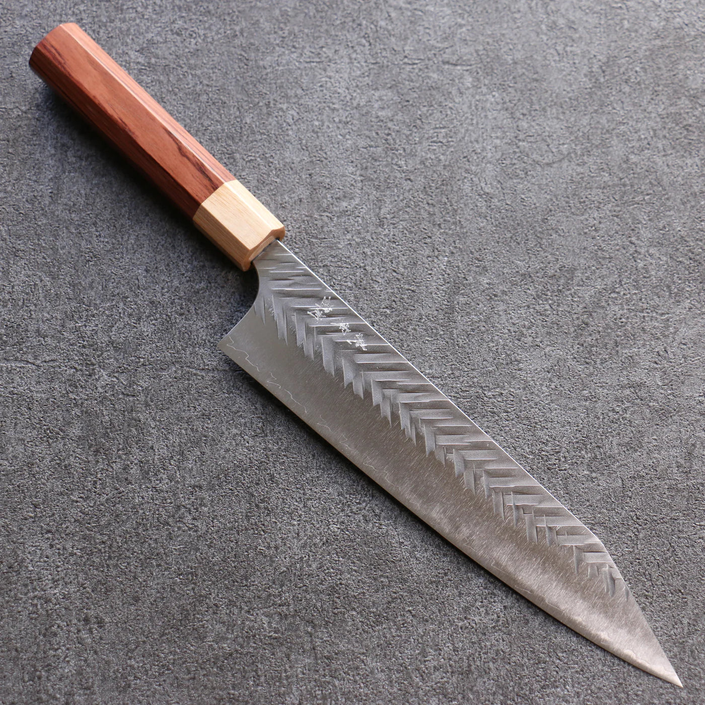 Thương hiệu Yoshimi Kato thép R2/SG2 Dao đa năng Gyuto dao Nhật 210mm chuôi dao Honduras