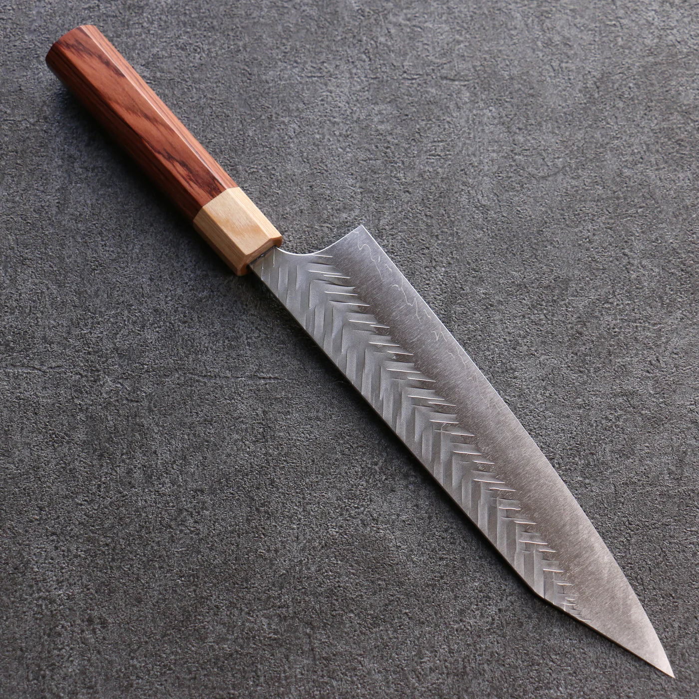 Thương hiệu Yoshimi Kato thép R2/SG2 Dao đa năng Gyuto dao Nhật 210mm chuôi dao Honduras