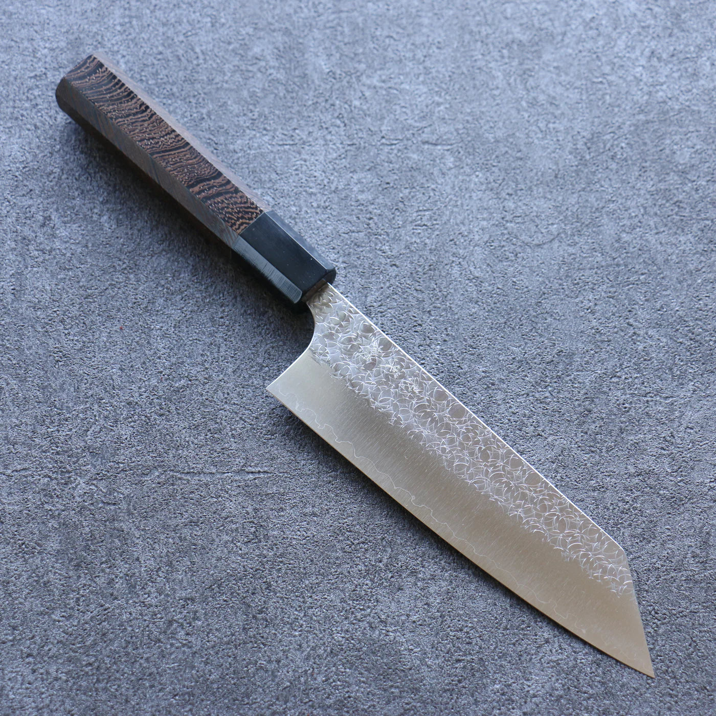Thương hiệu Yoshimi Kato thép R2/SG2 dao rèn thủ công Dao đa năng Bunka dao Nhật 170mm chuôi dao gỗ Wenge