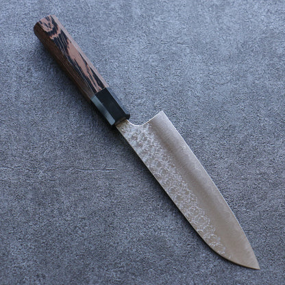 Thương hiệu Yoshimi Kato thép R2/SG2 dao rèn thủ công Dao đa năng Santoku dao Nhật 165mm chuôi dao gỗ Wenge