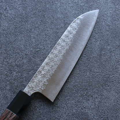 Thương hiệu Yoshimi Kato thép R2/SG2 dao rèn thủ công Dao đa năng Santoku dao Nhật 165mm chuôi dao gỗ Wenge