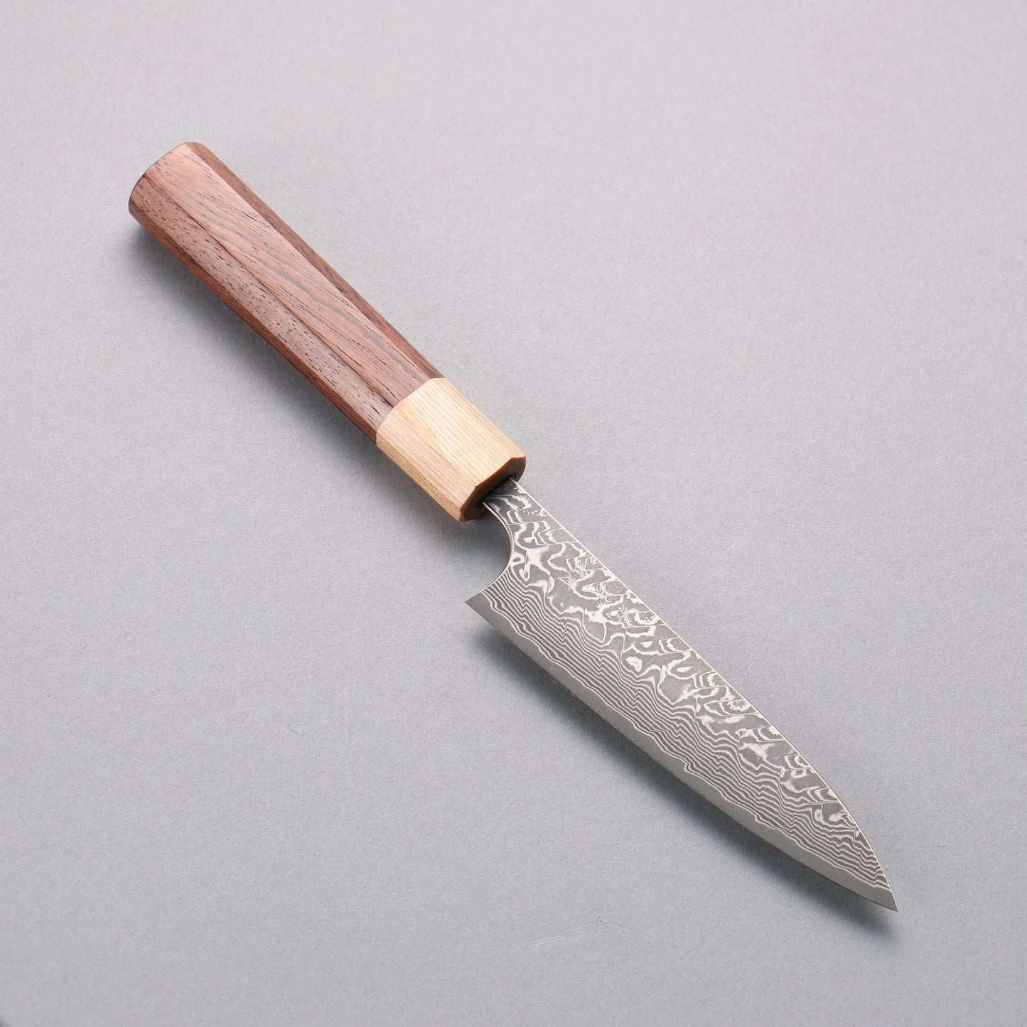 Thương hiệu Yoshimi Kato SG2 Thép Damascus đen Dao nhỏ đa năng Petty 120mm chuôi dao Honduras (mõm: ván ép trắng)