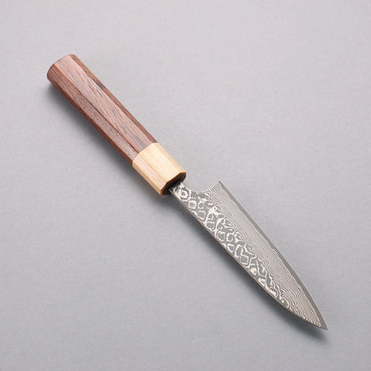 Thương hiệu Yoshimi Kato SG2 Thép Damascus đen Dao nhỏ đa năng Petty 120mm chuôi dao Honduras (mõm: ván ép trắng)