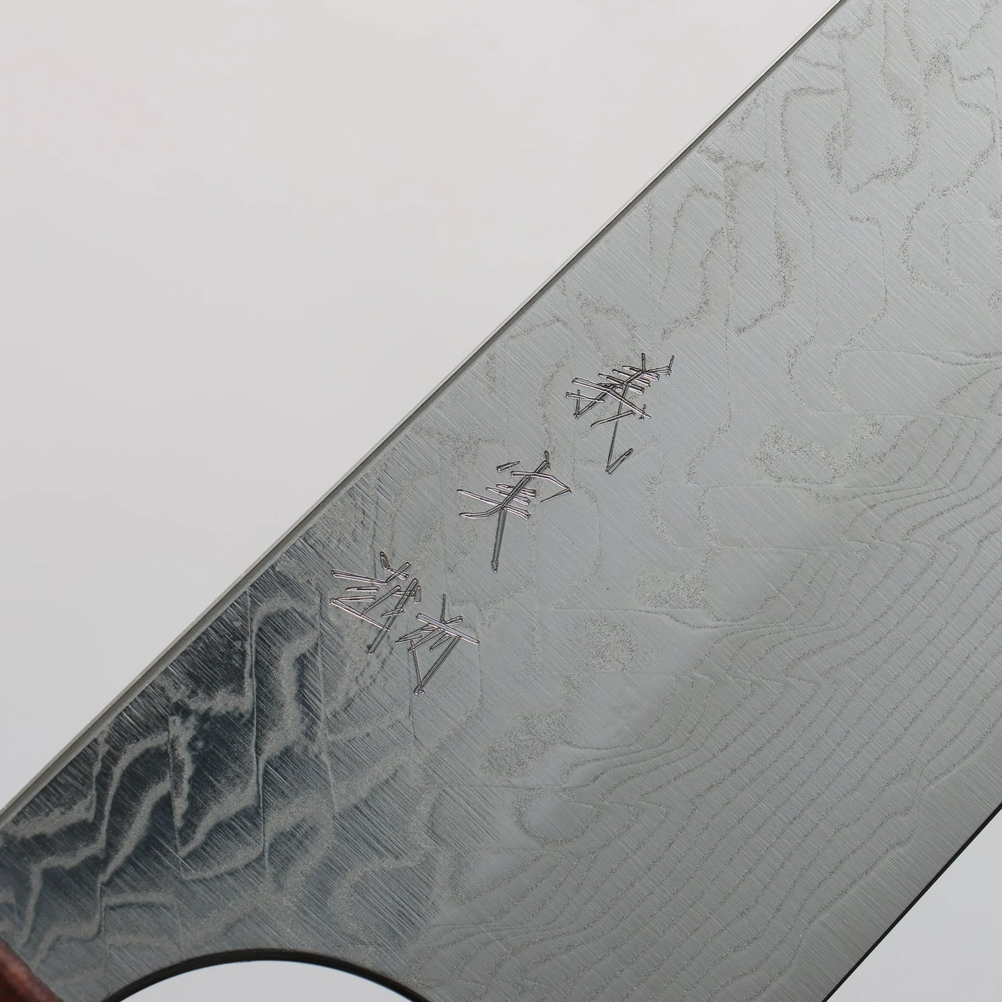 Thương hiệu Yoshimi Kato SG2 Thép Damascus Đánh bóng hoàn thiện Dao đa năng Bunka 170mm chuôi dao gỗ hồng mộc (có vòng ngọc lam trắng)