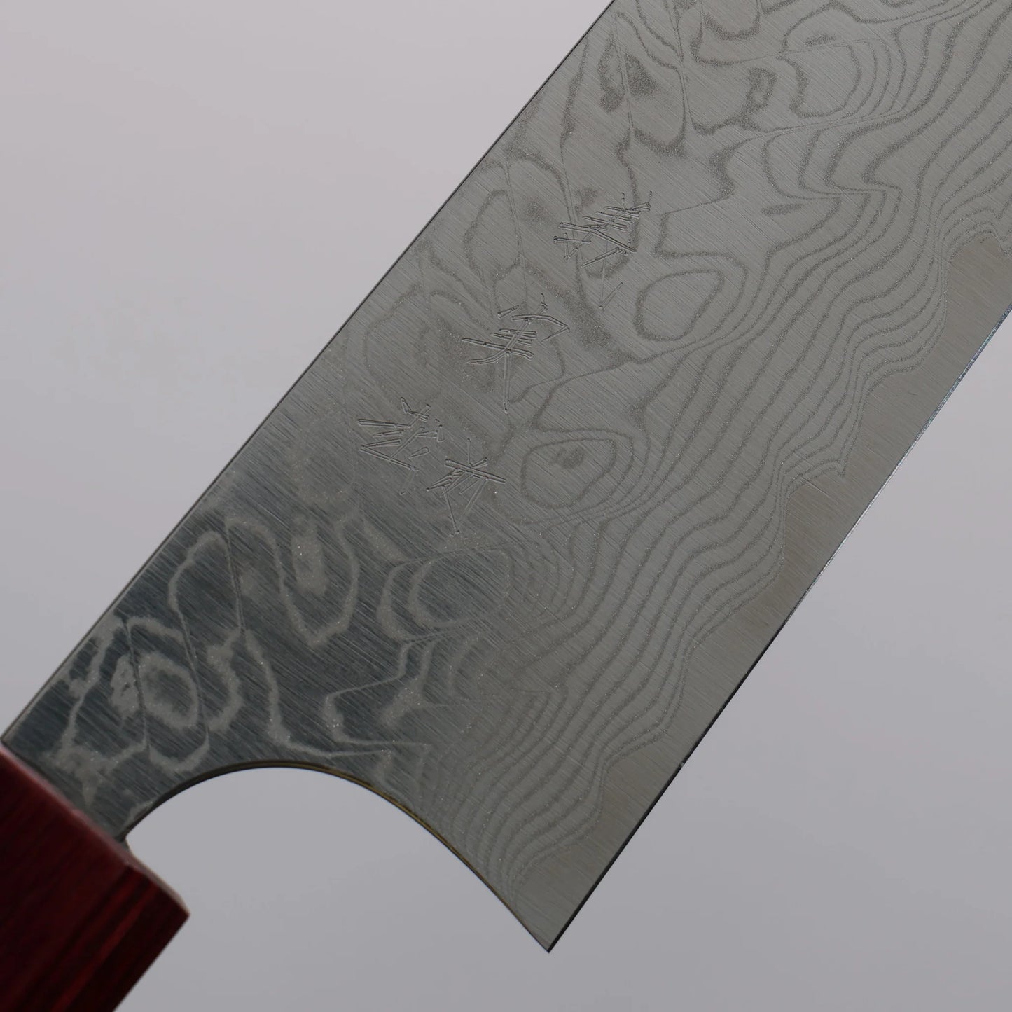 Thương hiệu Yoshimi Kato SG2 Thép Damascus dao đánh nhẵn bóng hoàn thiện Dao đa năng Bunka loại nhỏ 130mm chuôi dao Honduras (bọc: ván ép đỏ)