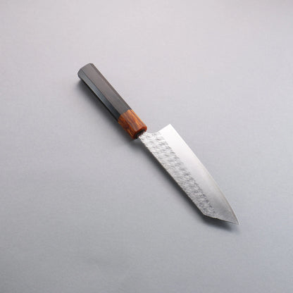 Thương hiệu Yoshimi Kato Mặt nước SG2 dao rèn thủ công Dao Nhật Dao đa năng Bunka 170mm chuôi dao gỗ mun (bọc: nhựa màu cam)