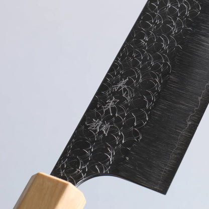 Thương hiệu Yoshimi Kato Mizusurface SG2 vân búa Dao đa năng Bunka Knife 170mm chuôi dao Olive (vòng ngọc lam đỏ)