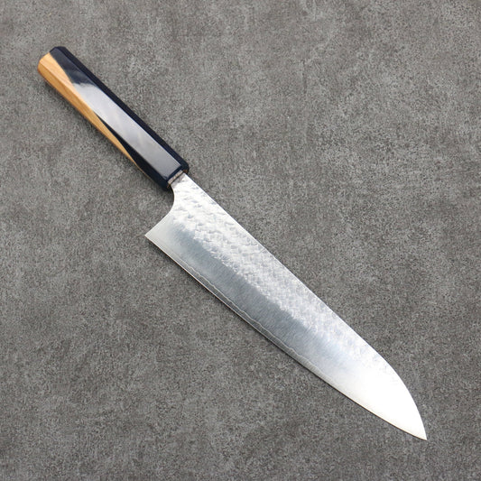 Free ship - Thương hiệu Yoshimi Kato Mặt nước SG2 Dao rèn thủ công Dao đa năng Gyuto 210mm