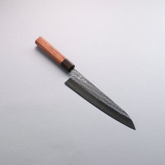 Thương hiệu Yoshimi Kato Mizusurface SG2 vân búa Dao đa năng Gyuto 210mm chuôi dao bằng gỗ cẩm lai (bọc: gỗ mun)