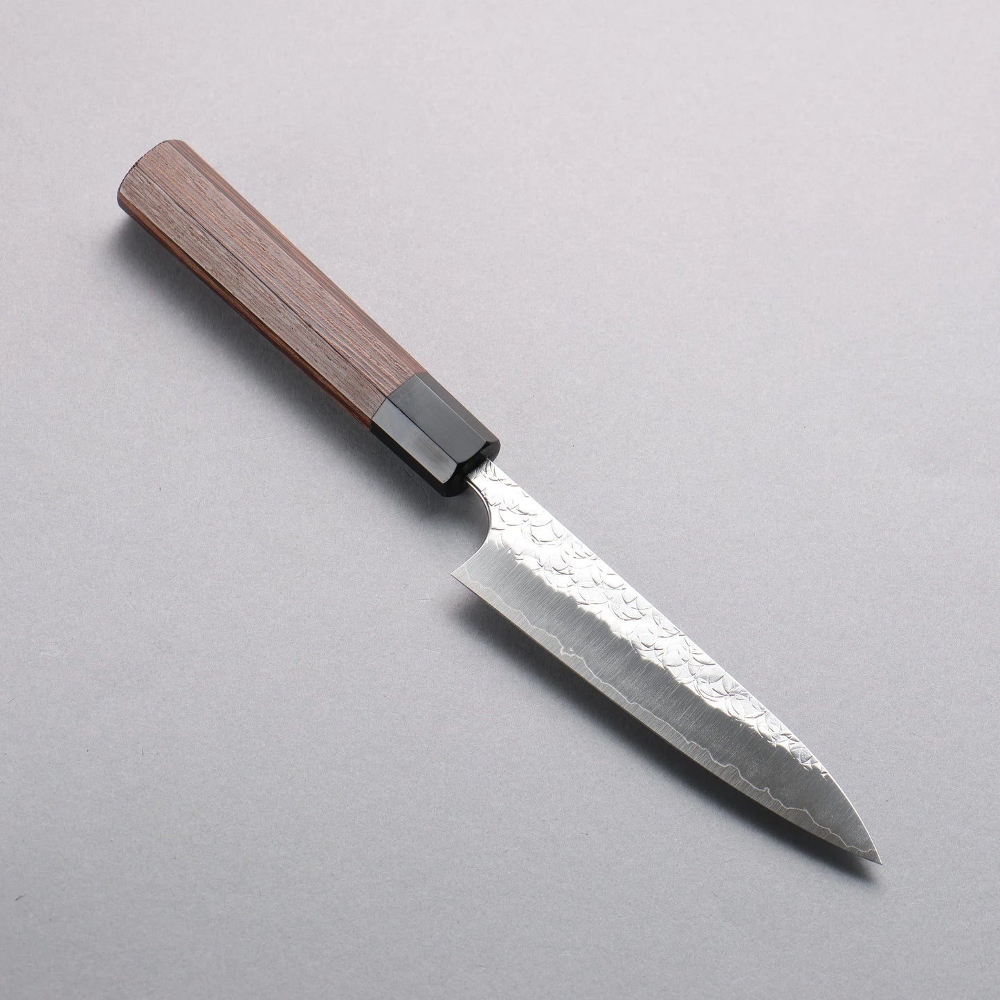 Thương hiệu Yoshimi Kato Mizusurface SG2 Hammer Dao cắt nhỏ chuyên dụng Petty Knife 120mm chuôi dao gỗ Wenge