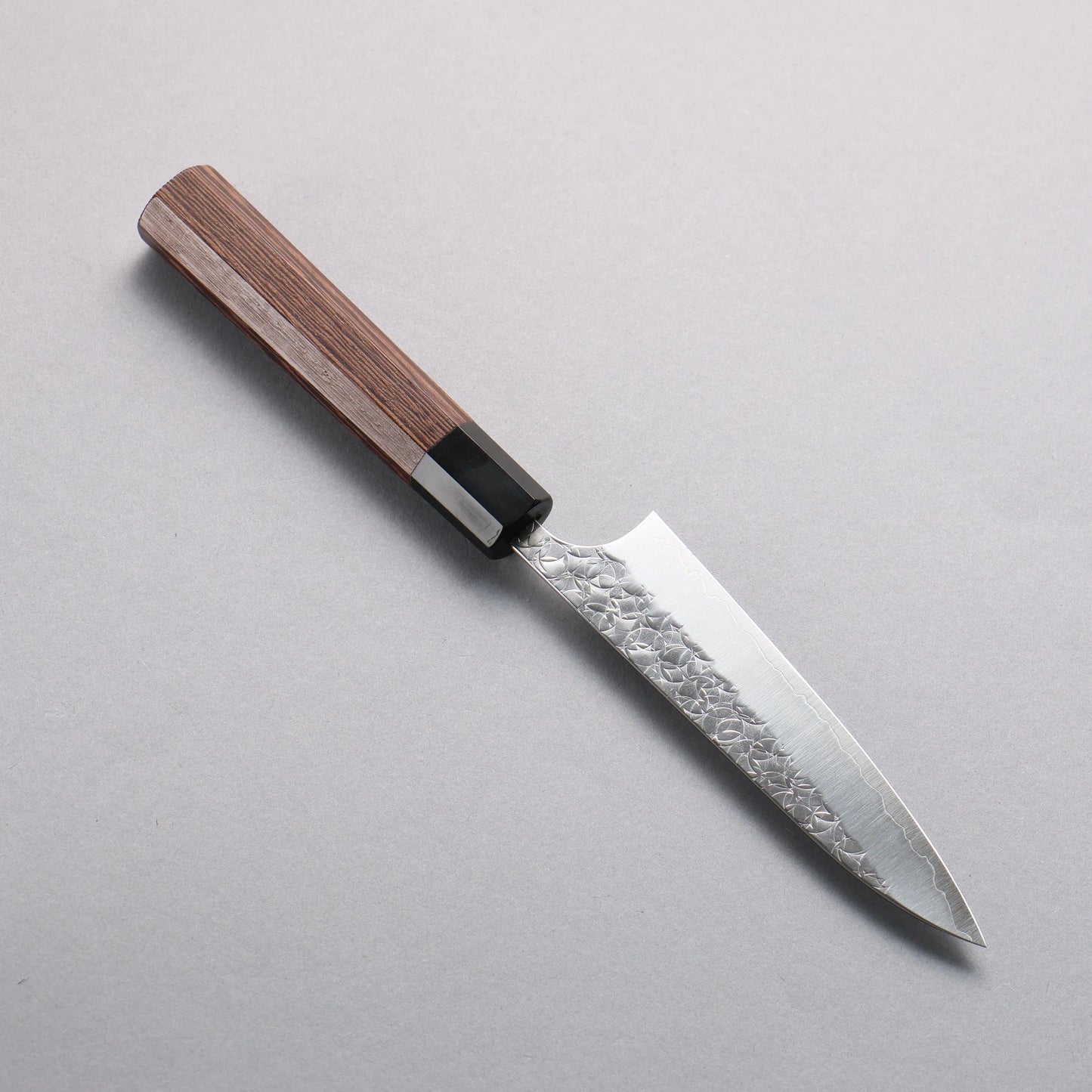 Thương hiệu Yoshimi Kato Mizusurface SG2 Hammer Dao cắt nhỏ chuyên dụng Petty Knife 120mm chuôi dao gỗ Wenge