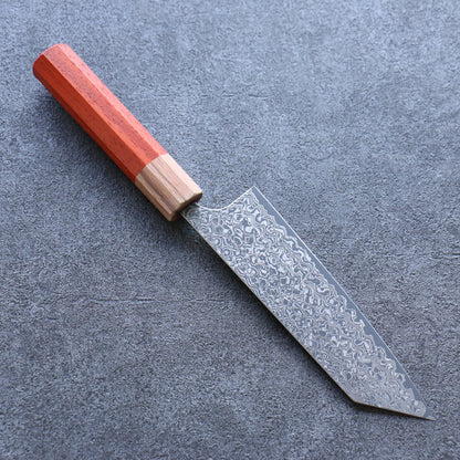 Thương hiệu Yoshimi Kato VG10 Thép Damascus Dao đa năng Bunka dao Nhật 170mm chuôi dao gỗ hương