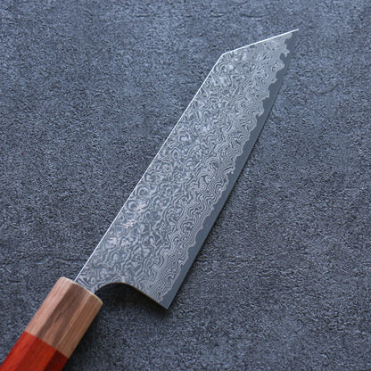 Thương hiệu Yoshimi Kato VG10 Thép Damascus Dao đa năng Bunka dao Nhật 170mm chuôi dao gỗ hương