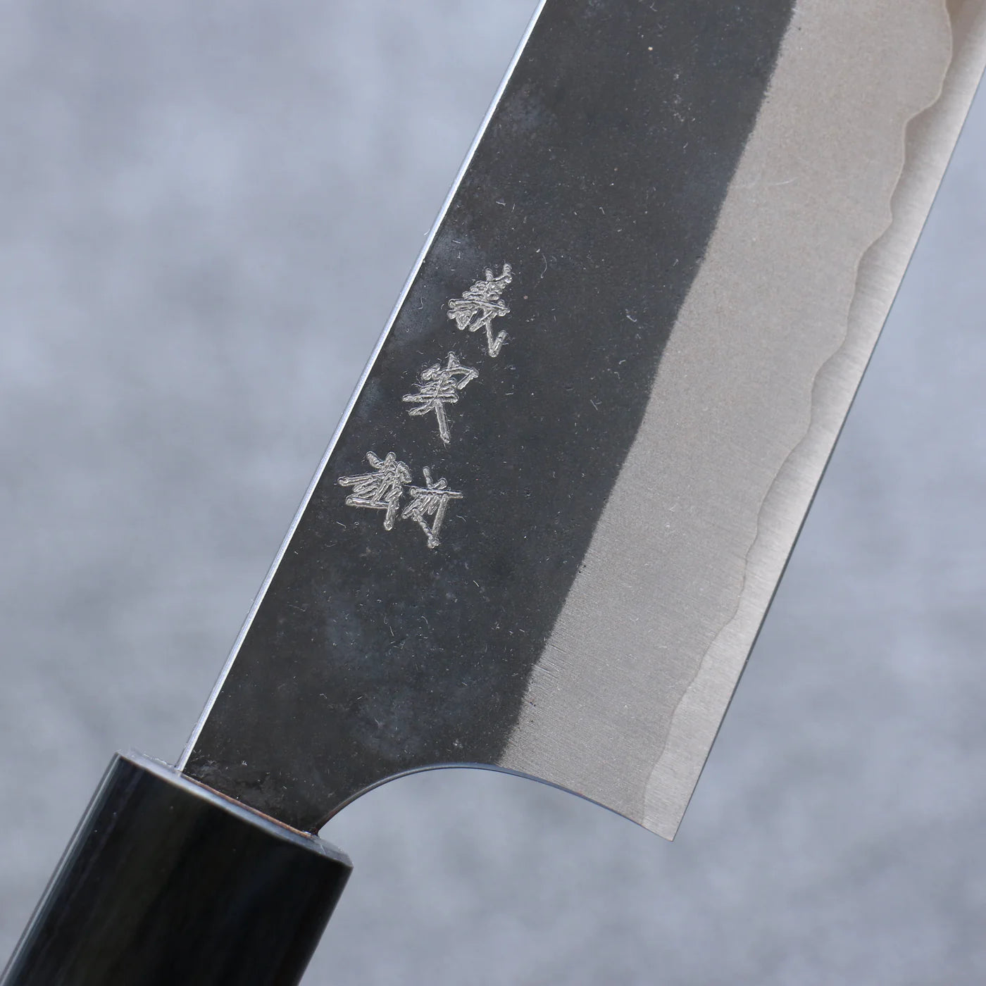 Thương hiệu Yoshimi Kato Thép trắng Đen Dao đa năng Gyuto dao Nhật 210mm chuôi dao gỗ Mộc Lan