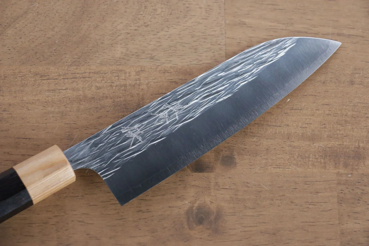 Thương hiệu Yu Kurosaki Băng mộc R2/SG2 Rèn thủ công Dao đa năng Santoku dao Nhật 165mm chuôi chuôi  dao gỗ Đàn Hương (Honduras)