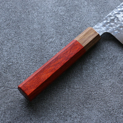 Thương hiệu Yu Kurosaki Ánh Sáng Senko R2/SG2 dao rèn thủ công Dao đa năng Santoku dao Nhật 165mm chuôi dao gỗ hương