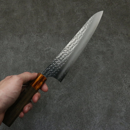 Yu Kurosaki Senkou Sharp SG2 Hammer Gyuto Knife 210MM Ashwood Handle 黒崎 優 閃光 鋭 SG2 鎚目 牛刀包丁 210MM 灰檀柄 Free ship - Thương hiệu Yu Kurosaki Ánh Sáng Senko EI SG2 Rèn thủ công Dao đa năng Gyuto 210mm