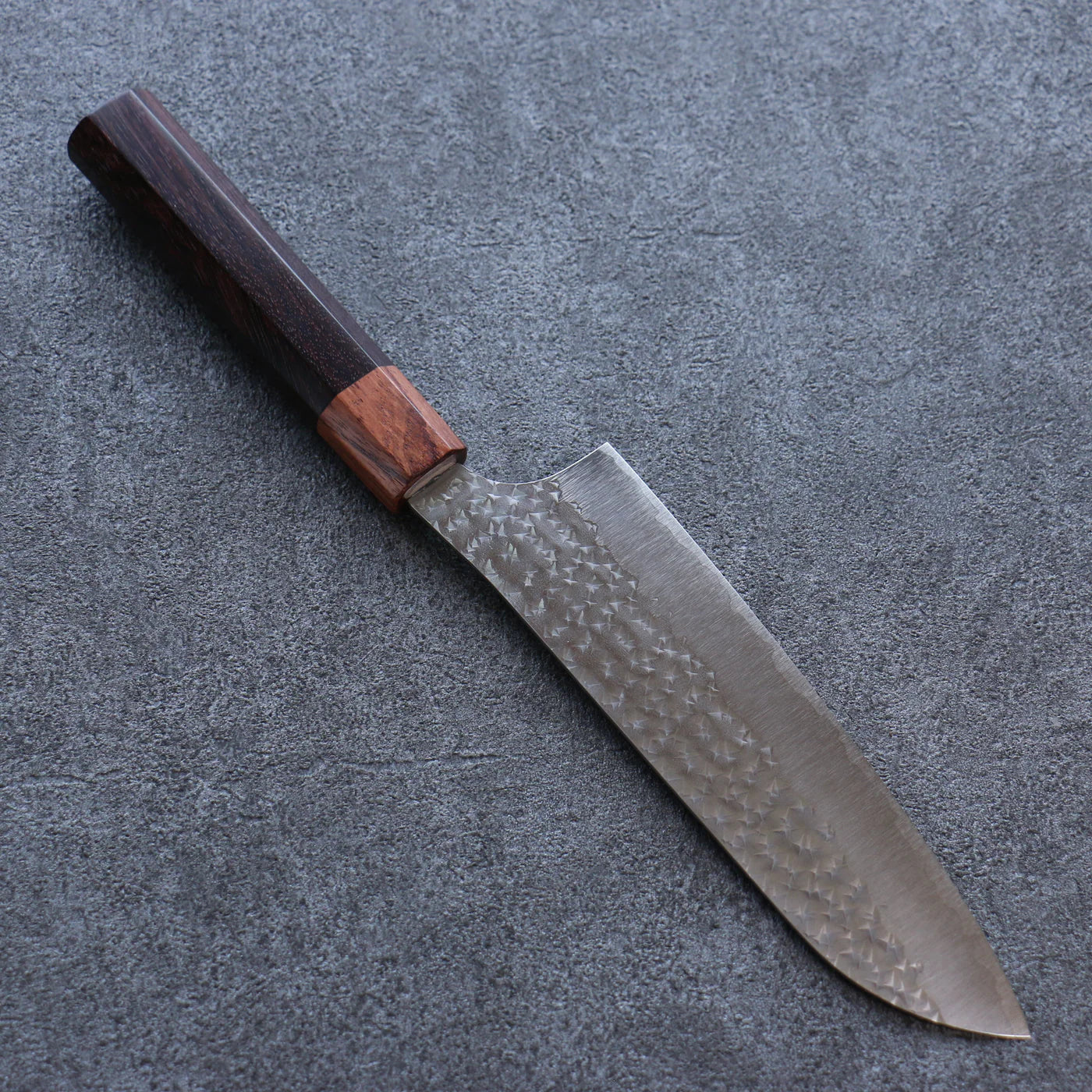 Thương hiệu Yu Kurosaki Ánh Sáng Senko EI R2/SG2 dao rèn thủ công Dao đa năng Santoku dao Nhật 165mm chuôi dao Honduras