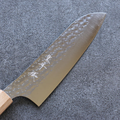 Thương hiệu Yu Kurosaki Ánh Sáng Senko EI R2/SG2 dao rèn thủ công Dao đa năng Santoku dao Nhật 165mm chuôi dao gỗ Đàn Hương