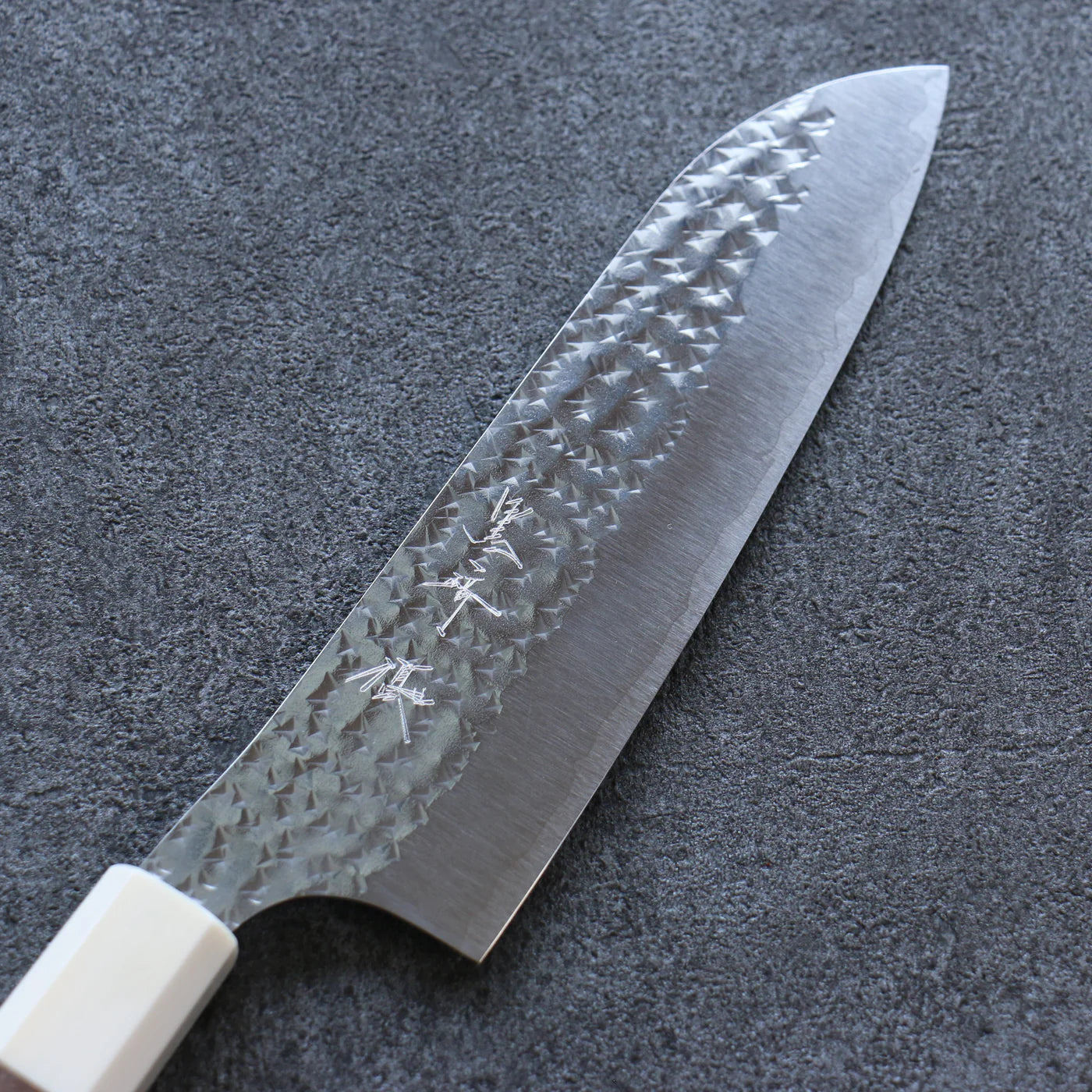 Thương hiệu Yu Kurosaki Ánh Sáng Senko EI R2/SG2 dao rèn thủ công Dao đa năng Santoku dao Nhật 165mm chuôi dao gỗ cây Óc Chó