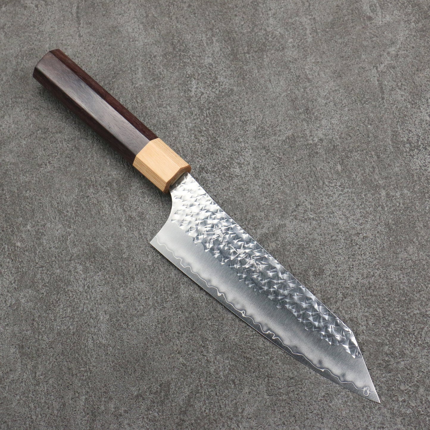 Thương hiệu Yu Kurosaki Senkou Sharp SG2 Hammer Dao Gyuto Knife 210MM Gỗ cẩm lai (bọc: Ván ép trắng)