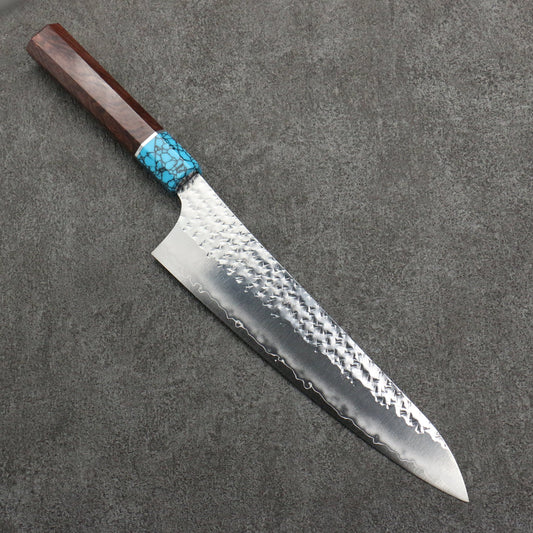 Free ship - Thương hiệu Yu Kurosaki  SG2 Rèn thủ công Dao đa năng Gyuto 210mm