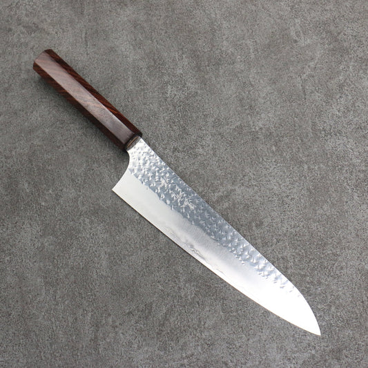 Thương hiệu Yu Kurosaki dòng tia sáng thép SG2 Dao Gyuto 210MM chuôi dao gỗ Honduras