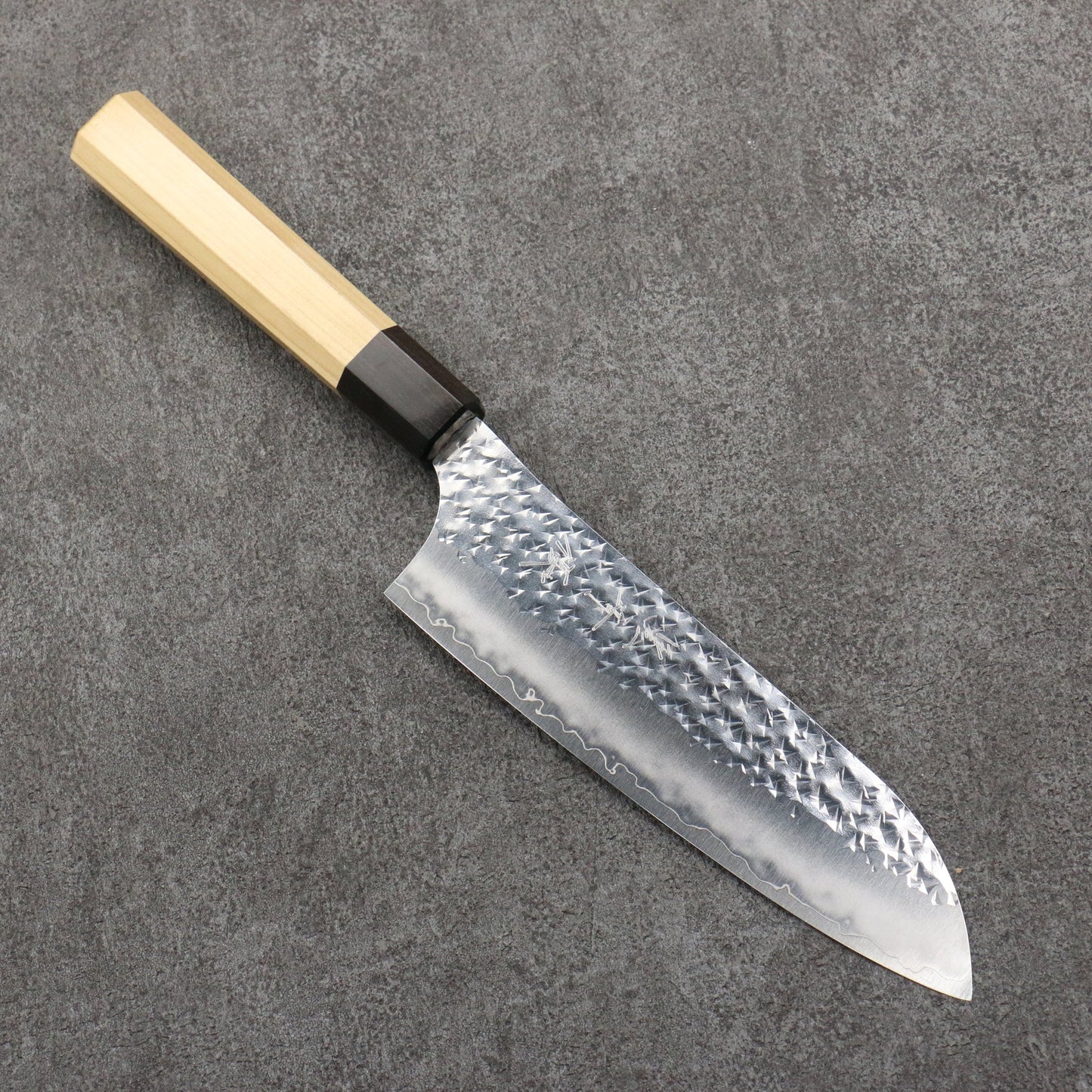 Free ship - Thương hiệu Yu Kurosaki SG2 Dao rèn thủ công Dao đa năng Santoku 165mm